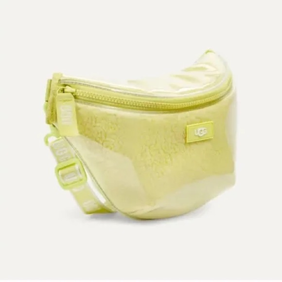 Women’s UGG Clear Nasha Belt Bag Yellow Pollen - Picture 1 of 5